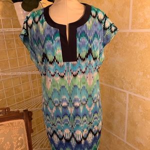 Laundry by by Shelli Segal Zig Zag Dress